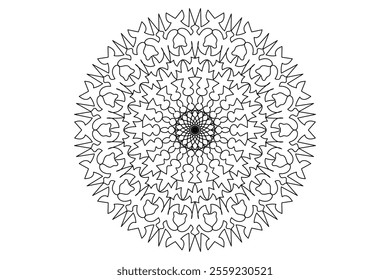 Mandala Design with Beautiful Work