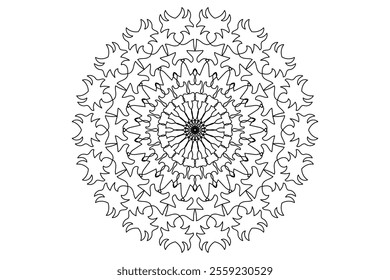 Mandala Design with Beautiful Work