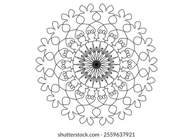 Mandala Design with Beautiful Work