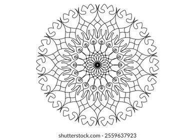 Mandala Design with Beautiful Work