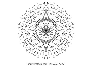 Mandala Design with Beautiful Work
