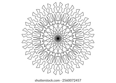 Mandala Design with Beautiful Work