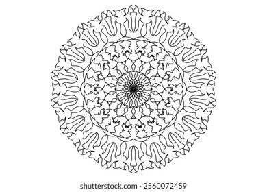 Mandala Design with Beautiful Work