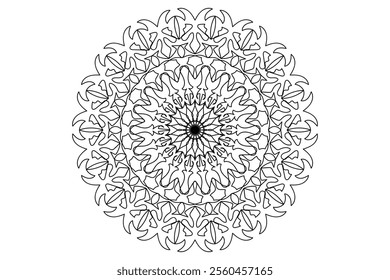 Mandala Design with Beautiful Work