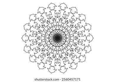 Mandala Design with Beautiful Work