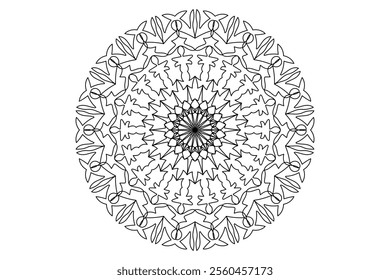 Mandala Design with Beautiful Work