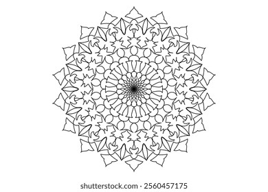 Mandala Design with Beautiful Work