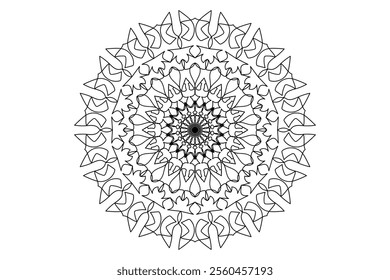 Mandala Design with Beautiful Work