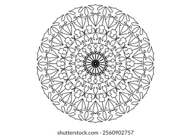 Mandala Design with Beautiful Work