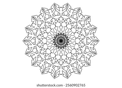 Mandala Design with Beautiful Work