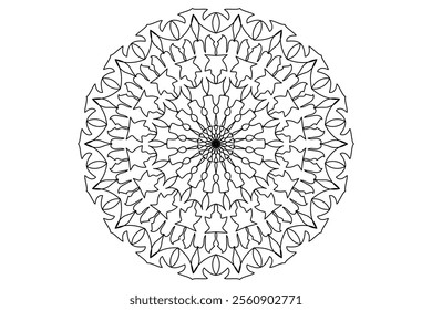 Mandala Design with Beautiful Work