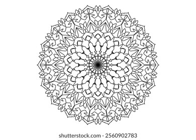 Mandala Design with Beautiful Work