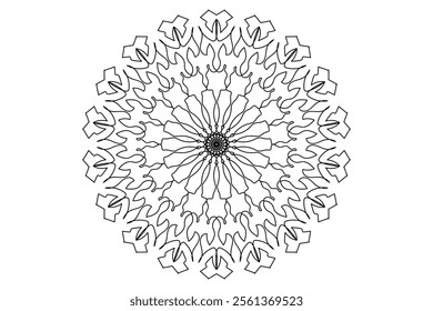 Mandala Design with Beautiful Work