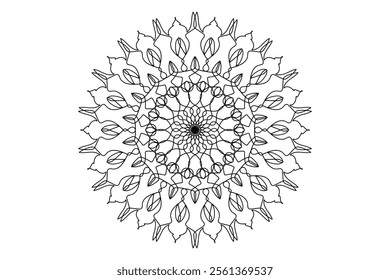 Mandala Design with Beautiful Work