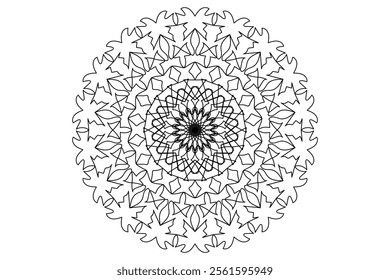 Mandala Design with Beautiful Work