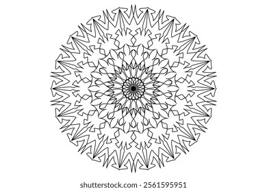 Mandala Design with Beautiful Work