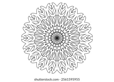Mandala Design with Beautiful Work