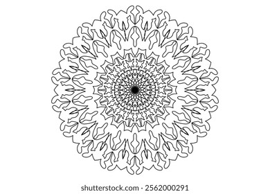 Mandala Design with Beautiful Work