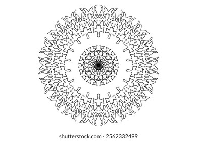 Mandala Design with Beautiful Work