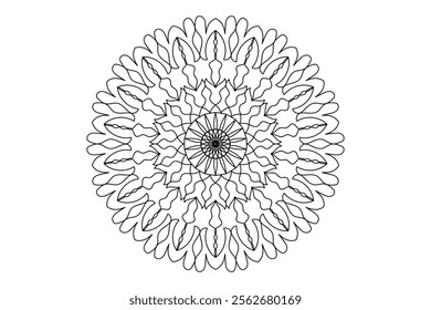 Mandala Design with Beautiful Work