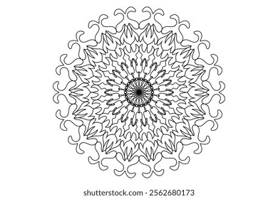 Mandala Design with Beautiful Work