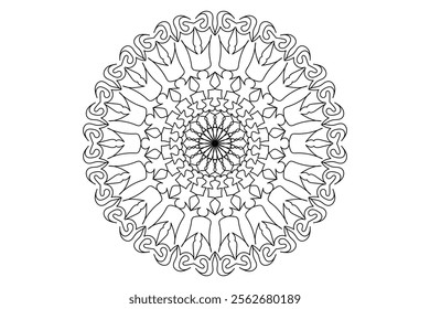 Mandala Design with Beautiful Work