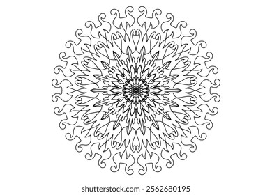 Mandala Design with Beautiful Work