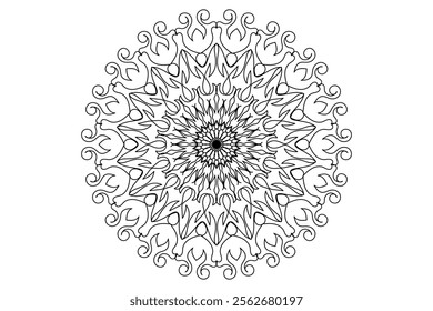 Mandala Design with Beautiful Work