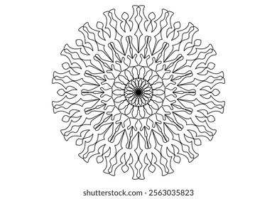 Mandala Design with Beautiful Work