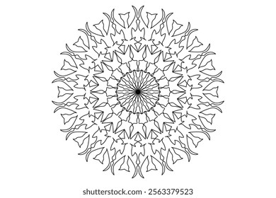 Mandala Design with Beautiful Work