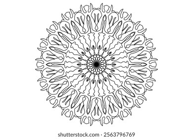 Mandala Design with Beautiful Work