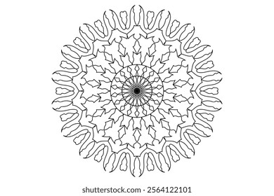 Mandala Design with Beautiful Work