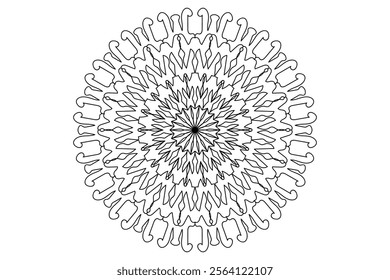 Mandala Design with Beautiful Work