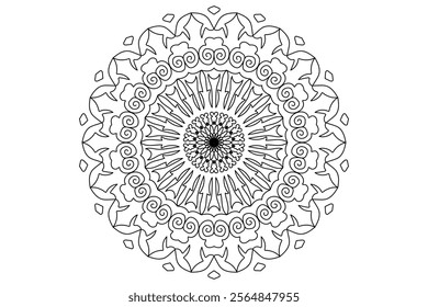 Mandala Design with Beautiful Work