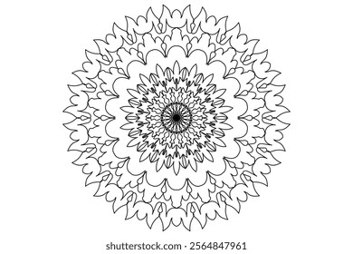 Mandala Design with Beautiful Work
