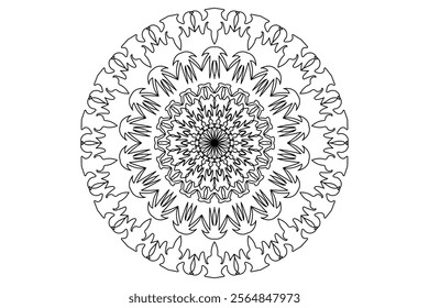 Mandala Design with Beautiful Work