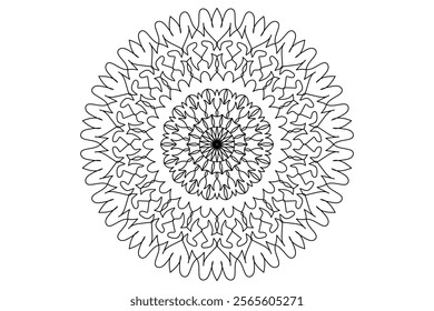 Mandala Design with Beautiful Work