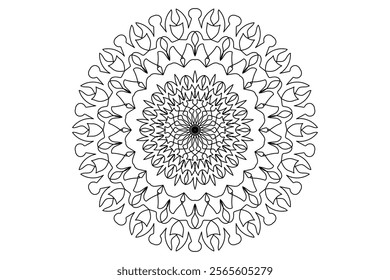 Mandala Design with Beautiful Work