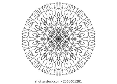 Mandala Design with Beautiful Work