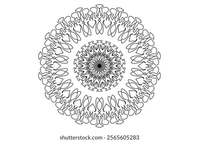 Mandala Design with Beautiful Work