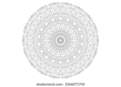 Mandala Design with Beautiful Work