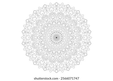 Mandala Design with Beautiful Work