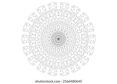 Mandala Design with Beautiful Work