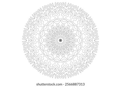 Mandala Design with Beautiful Work