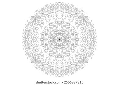 Mandala Design with Beautiful Work