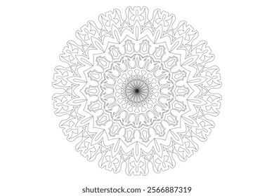 Mandala Design with Beautiful Work