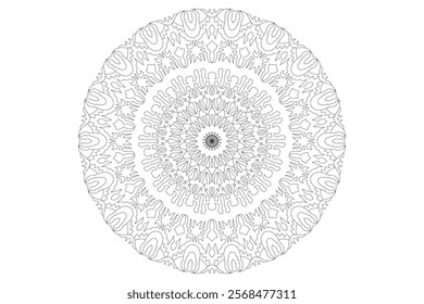 Mandala Design with Beautiful Work