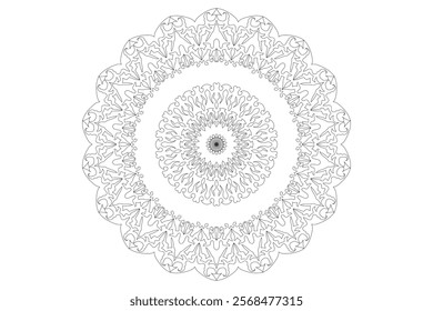 Mandala Design with Beautiful Work