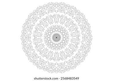 Mandala Design with Beautiful Work