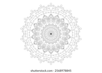 Mandala Design with Beautiful Work